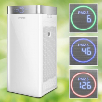 Resigilat - Purificator de aer Trotec AirgoClean 200E, Filtru True HEPA, pentru 66 mp, Ionizare, Indicator calitate aer