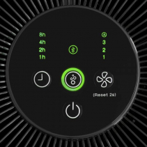 Resigilat - Purificator de aer Trotec AirgoClean 11E, Filtru True HEPA si Carbon, pentru 15 mp, Ionizare, Indicator calitate aer