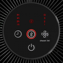 Resigilat - Purificator de aer Trotec AirgoClean 11E, Filtru True HEPA si Carbon, pentru 15 mp, Ionizare, Indicator calitate aer