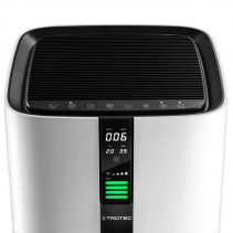 Purificator de aer TROTEC AirgoClean 350 E, Filtru TRUE HEPA, Filtru Carbon, Ionizare, Senzor PM 2.5, Timer, pentru 120 mp