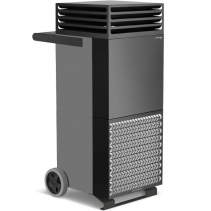 Purificator profesional de aer  Trotec TAC V+ cu masca fonica  si carcasa gri bazalt cu filtru HEPA H14