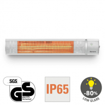 Radiator cu infrarosu IR 2050, Telecomanda, Putere 2000W, 3 Trepte de incalzire, Montabil pe perete, Protectie IP65