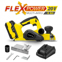 Rindea electrica cu acumulator PPLS 10-20V, Acumulator 20V, Viteza maxma 12000 rpm, Incarcare completa 90 min