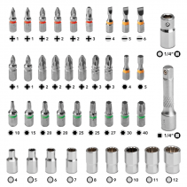 Set de 40 de biti și chei tubulare