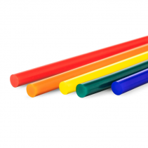 Set batoane colorate de lipici fierbinte Trotec, 50 bucati, Ø 11 mm