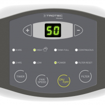 Dezumidificator Trotec TTK60E (TTK40E), 18 litri/zi, 100mc/ora, Display si Control Digital, Timer, Auto Restart, Indicator umidi
