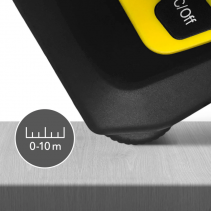 Distantier cu laser TROTEC BD22, Domeniul de masurare 50 m, Functia Pitagora, Oprire automata