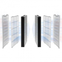 Resigilat - Purificator de aer Trotec AirgoClean 200E, Filtru True HEPA, pentru 66 mp, Ionizare, Indicator calitate aer