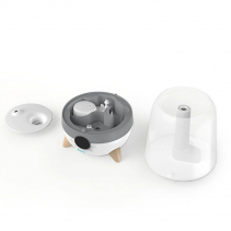 Umidificator AlecoAir U20 Luno, Capacitate umidificare 252 ml/h, Aromaterapie, Timer, Mod Noapte, Higrostat, Rezervor 3.5L