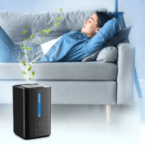 Umidificator TROTEC B4E, Lampa UV-c, Filtru Carbon Activ, Difuzor de aroma, Timer, Capacitate umidificare 250 ml/h