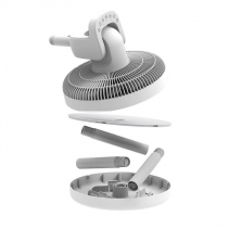 Ventilator de aer AlecoAir V30 Blaze SMART, Pentru 30mp. Ionizare, Lampa Veghe, Timer, 12 Viteze, Sleep