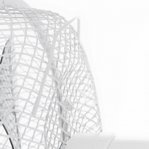 Ventilator de aer Trotec TVE 10, Consum 25 W/h, 2 trepte, 3 palete ventilare