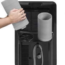 Aer conditionat portabil Trotec PAC 3550 PRO, Capacitate 12.000 Btu, Debit 380mc/ora, Telecomanda, Display, Pentru 45mp