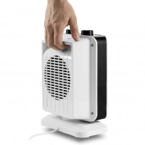 Aeroterma ceramica Trotec TFC 15 E, Putere incalzire pana la 1500W, 2 Trepte incalzire, Termostat, Lampa de control