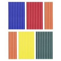 Set batoane colorate de lipici fierbinte Trotec, 50 bucati, Ø 7 mm