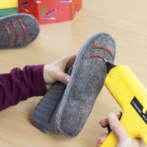 Set batoane cu sclipici de lipici fierbinte Trotec, 50 bucati, Ø 11 mm