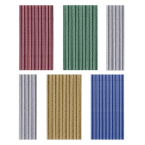 Set batoane cu sclipici de lipici fierbinte Trotec, 50 bucati, Ø 7 mm