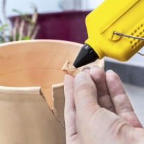 Set batoane transparente de lipici fierbinte Trotec, 50 bucati, Ø 11 mm