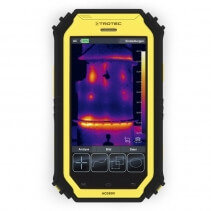 Camera termoviziune Trotec AC060V, Lampa foto LED, Precizie ± 2 °C, ± 2 %, Display tactil, Memorie 21GB