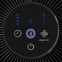 Resigilat - Purificator de aer Trotec AirgoClean 11E, Filtru True HEPA si Carbon, pentru 15 mp, Ionizare, Indicator calitate aer