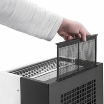 Dezumidificator Trotec TTK105S, 30l/zi, Debit 240mc/h, Pentru spatii de pana la 90mp,Higrostat reglabil, Display digital, Timer