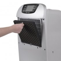 Dezumidificator si purificator Trotec TTK110 HEPA, 40 litri/24h, Debit 260 m³/h, Pentru 120 mp, Higrostat, Display