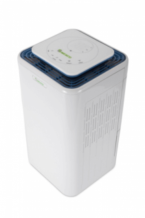 Dezumidificator  Meaco 12L-AH, 12l/zi, Debit 120mc/h, Pentru spatii de pana la 30mp, Higrostat reglabil, Timer, Display