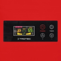 Dezumidificator profesional TROTEC TTK 166 ECO, 52l/zi, Timer, Higrostat, Debit aer 300m3/h