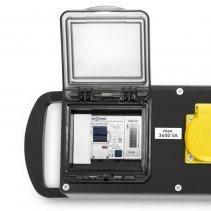 Priză multiplă Trotec PV4-MID, Clasa precizie A, Protectie lovituri IK10, Protectie IP44, Afisaj LC cu 6 pozitii