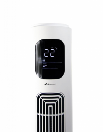 Ventilator turn Air Naturel Fantasy White, Telecomanda, Timer, Control digital, Consum 28-30-35 W/h, Pentru 20mp