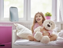 Purificator aer SUPRA DIVIN AIR, Filtru 2 in 1 HEPA & Carbon Activ, Functie Ionizare, Debit aer 42 mc/ h