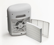 Purificator aer SUPRA DIVIN AIR, Filtru 2 in 1 HEPA & Carbon Activ, Functie Ionizare, Debit aer 42 mc/ h