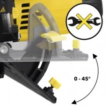 Fierastrau circular de mana Trotec PCSS 10-1400, Putere motor 1400W, Intersectii SoftGrip