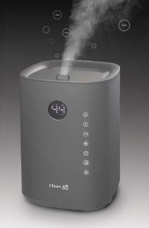 Umidificator si purificator Clean Air Optima CA605T,  WiFi, Difuzor de arome, Lampa UV-C, Ionizare, Display, Timer