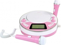 Karaoke copii X4 Tech Bobby Joey Rose, 2 Microfoane, Functie Karaoke, Difuzoare stereo