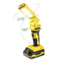 Lampă de lucru cu acumulator PWLS 10-20V, 7 Trepte de blocare, Acumulator FlexPower