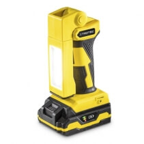 Lampă de lucru cu acumulator PWLS 10-20V, 7 Trepte de blocare, Acumulator FlexPower