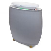 Purificator de aer Air&Me Lendou, Wi-Fi, Filtru HEPA si Carbon Activ, Senzor particule, Indicator calitate aer