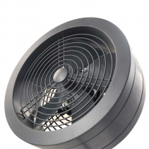 Resigilat - Ventilator de aer Airnaturel Naos Antracit Negru, Debit 860mc/h, Consum 32W/h, Pentru 20mp, 1 treapta ventilare