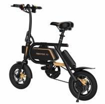 Bicicleta electrica foldabila Inmotion P2F Black alecoair.ro imagine 2022 by aka-home.ro