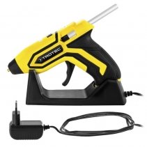 Pistol de lipit cu lipici fierbinte cu acumulator Trotec PGGS 10‑3,7V, Semnalizare LED, Decuplare automata