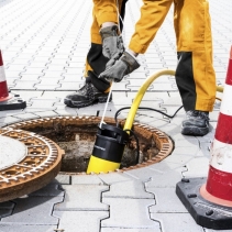 Pompa submersibila de apa reziduala TWP 11025 E, Putere 1100W, Inaltime pompare max. 11m