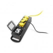 Priză multiplă Trotec PV4-MID, Clasa precizie A, Protectie lovituri IK10, Protectie IP44, Afisaj LC cu 6 pozitii