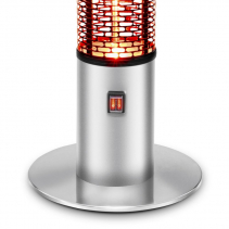 Radiator cu infrarosu pentru terase IRS1500E, Lumina LED 16 culori, Putere 1500W, Telecomanda