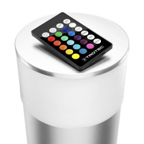 Radiator cu infrarosu pentru terase IRS1500E, Lumina LED 16 culori, Putere 1500W, Telecomanda