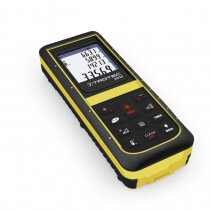 Telemetru Trotec BD25, Distanta masurare 100m, Functie Pitagora, Temporizator, Display iluminat