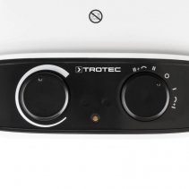 Aeroterma ceramica Trotec TFC 15 E, Putere incalzire pana la 1500W, 2 Trepte incalzire, Termostat, Lampa de control