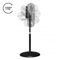 Ventilator cu picior TVM 18 S, Consum 120 W/h, 3 trepte, Diametru elice 45cm, 3 palete ventilare