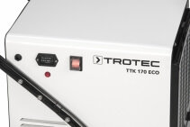 Dezumidificator profesional TROTEC TTK 170 ECO, Debit de aer 350 mc/h, Capacitate dezumidificare 52l/zi, Higrostat