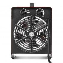 Aeroterma electrica TDS 50 E, Putere incalzire de 9000W, 3 Trepte de incalzire, Termostat, Debit de aer 845 m3/h